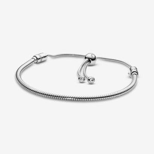 Pandora’s Pandora Moments Snake Chain Slider Bracelet